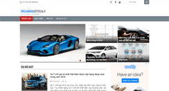 Desktop Screenshot of muabanoto247.com